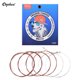 thumbnail image 1 of Cuerdas Orphee P40 Conjunto de cuerdas de guitarra acústica folk Cuerdas de guitarra Acero al níquel Hexagonal Core Phosphor Bronze Twining, 6pcs / set (.011-.052) Orphee Cuerdas, 1 of 6