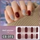 thumbnail image 1 of Pegatinas de uñas de gotitas de agua de 14 puntas, pegatinas de cubierta completa adhesivas de estrella, envolturas de uñas de Gel de arte, calcomanías artísticas de manicura DIY, Color Nude, 1 of 7