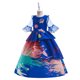 thumbnail image 1 of Vestido de princesa para niñas, disfraz de actuación de rol, casa llena de magia de Europa y Estados Unidos, 1 of 3