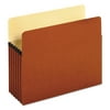 Office Impressions 5 1/4 Inch Expanding File Pockets, Straight, Letter, Redrope/Manila, 10/Box -OFF82045