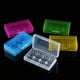 thumbnail image 2 of Caja de almacenamiento de batería Ticfox transparente multifuncional 5 colores, 2 of 8