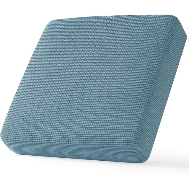CHUN YI Housse de Coussin 1 Pce Spandex Extensible Texturé Boîte à Carreaux Housse de Siège