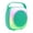 Green, variant on 6.5" Portable Mini Bluetooth Speaker Sports Stereo Lightweight Desktop RGB Lights TWS FM USB Black