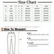 thumbnail image 3 of ICHUANYI ClearanceWomen Casual Solid Cotton Linen Drawstring Elastic Waist Wide Leg Pants Cropped Trousers(Wine, XXL) ICHUANYI WER20232080505688, 3 of 5