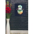 thumbnail image 3 of Epic Graffiti 'Colorful Home Hamsa' by Linda Woods, Canvas Wall Art, 20"x24", 3 of 3