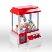 Rirool Mini Claw Machine Arcade Toy with Sound - Kids' Candy Dispenser Vending Game, Ideal Christmas & Birthday Gift for Ages 3+