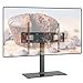 thumbnail image 3 of ProMounts Universal Swivel Table TOP TV Stand, Height-Adjustable Bracket for 37-72 Inch LED LCD OLED Plasma Flat and Curved TV Screens Holds Up to 99 lbs, Max VESA 600x400, 3 of 4