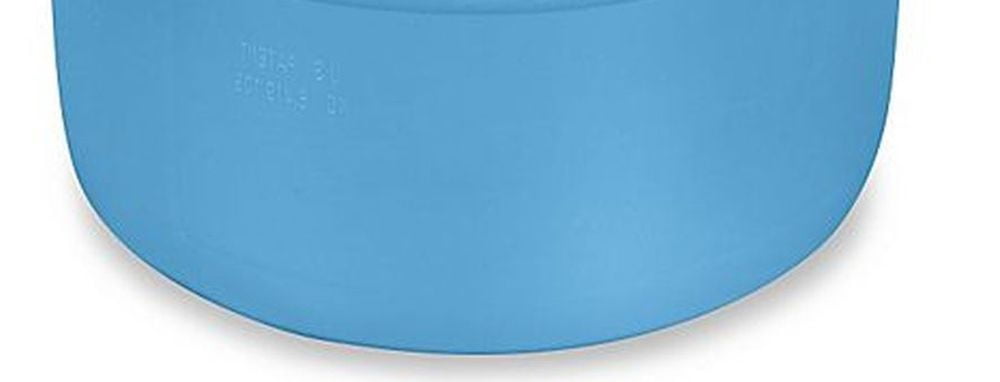 Baytec Containers 55 Gallon Blue Heavy Duty HDPE Plastic Water Barrel