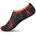 thumbnail image 1 of JACKSHIBO, zapatos de agua de verano para hombre, zapatos de natación, calcetines de playa acuáticos, zapatillas de deporte de talla grande para hombre, zapatos coloridos a rayas para hombre Tan Jianjun unisex, 1 of 2