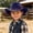 Navy, variant on VOUZZA Kids Cowboy Hat Adjustable Drawstring Sun Protection Wide Brim Western Straw Hat for Halloween