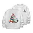 thumbnail image 2 of Cowsor Girls Sweatshirts Kids Cute Graphic Crewneck Pullover Tops Xmas Long Sleeve Holiday Shirts, 2 of 5