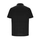thumbnail image 5 of Blusa y camisa de manga corta con cuello vuelto para hombre, color liso, informal, holgada, con cremallera, de manga corta, con cuello vuelto, blusa de poliéster para hombre, 5 of 6