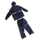 thumbnail image 5 of Conjunto de chaqueta dividida, pantalón, impermeable, transpirable, conjunto de impermeable de doble capa para hombres y mujeres, Oxford, azul marino, L, 5 of 15