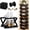 Black-2 Tire, variant on Bamboo Folding Shoe Rack, 2026 New Vertical 9 Tier No-Assembly Wooden Corner Shoe Organizer, According Free Tall Narrow Storage Shelf for Closet, Entryways (Natural-2 Tire, Grid)