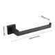 thumbnail image 1 of Porta Papel Higiénico Rollo de Toalla Multifuncional Portarollo de Acero Inoxidable Negro Autoinstalable Cocina Montada en Pared Ba?o Lavabo Inodoro Unbranded JY00995, 1 of 7