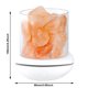 thumbnail image 2 of Lámpara de piedra de sal de cristal del Himalaya que cambia de color Purificador de aire de aroma de luz nocturna JShteea Libre de BPA, 2 of 9