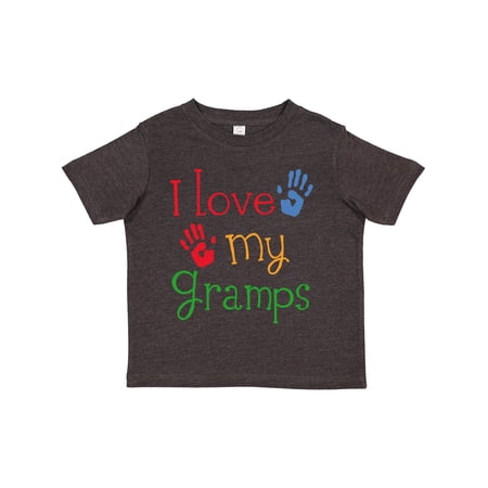 Inktastic I Love My Gramps Cute Grandkids Boys or Girls Toddler T-Shirt