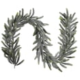 thumbnail image 2 of Northlight Frosted Pine Artificial Christmas Garland - 6' X 7" - Unlit, 2 of 5
