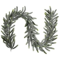 Northlight Frosted Pine Artificial Christmas Garland - 6' X 7" - Unlit