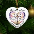 thumbnail image 3 of God Has You in His Arms I Have My Christmas Ornament Gift for Loss of Loved One, Remembering Dad Mom Grandparents in Heaven Christmas Ornament 2025, Custom Name Text Year in L, 3 of 5