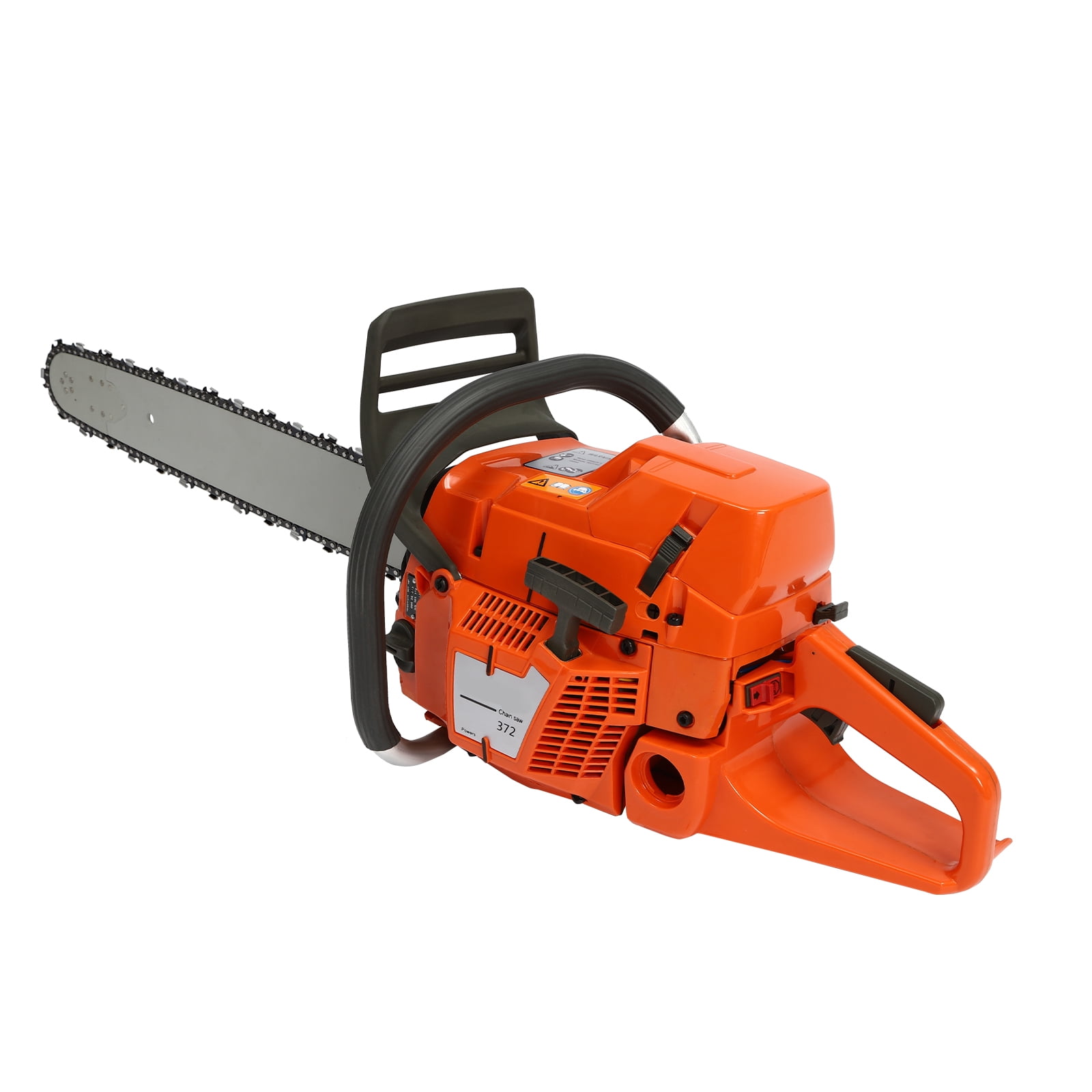 24" 72CC Gas Chainsaw Bar Gasoline Powered Chain Saw Engine Wood Cutting