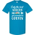 thumbnail image 3 of Inktastic Only the Best Nieces Get Promoted to Cousin T-Shirt, 3 of 5