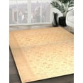 thumbnail image 2 of Ahgly Company Indoor Rectangle Abstract Mustard Yellow Oriental Area Rugs, 2' x 4', 2 of 6