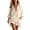 Khaki, variant on Telankuip Summer Casual Short Sets Womens Two Piece Outfits Relaxed Fit Button down Long Sleeve Chiffon Shirts and Baggy Wide Leg Shorts Stylish Pure Color Vacation Matching Sets Yellow XL