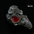 thumbnail image 4 of Love And Deepspace Sylus Crow Cosplay Pendant DIY Plush Keychains Ornament Alloy Pin Halloween Party Decor Costume Accessory, 4 of 4