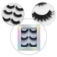 thumbnail image 2 of Mink Lashes HUOGUO, 20 mm, 3 pares de pestañas postizas 3D multicapa, 2 of 2