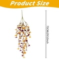 thumbnail image 3 of Cyenie Autumn Artificial Hanging Flowers Autumn Artificial Hanging Plant Trailing Flowers for Fall Indoor Outdoor Home Garden Yard Patio Thanksgiving Decoration, 75*30 H, 3 of 9