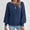 Navy, variant on Sweaters for Women Roll Crew Neck Cable Knit Sweater Long Sleeve Loose Solid Pullover Thick Soft Textured Casual Vintage Sweaters for Fall Winter Warm Wear