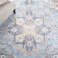 thumbnail image 6 of SAFAVIEH Restoration Vintage Ava Medallion Area Rug, Ivory/Light Blue, 8' x 10', 6 of 8