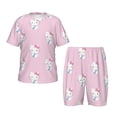 thumbnail image 4 of Hello Kitty Sleepwear Short sleeve Top and Shorts Pajama Summer Pjs 2-Piece Pajama Set, 4 of 8