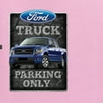 thumbnail image 2 of Wild Bobby, Ford Truck Parking Only Sign Gift for Owners of Ford, Cars and Trucks, Front and Back Unisex Crewneck Graphic Sweatshirt, Light Pink, Medium, 2 of 4