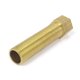 thumbnail image 2 of Conector adaptador de bronce hexagonal rápido de 1/2 BSP macho a 1/2 BSP hembra, 2 of 2