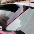 thumbnail image 5 of Alerón lateral para ventana trasera de coche, accesorios híbridos de ABS, color negro brillante, 2 piezas, para Toyota RAV4 2019 2020 2021 2022 2023 RAV 4 XA50, 5 of 5