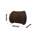 thumbnail image 3 of TNDBKQWR Lumber Support Pillow for Car, Chair Cushion Support, Lumbar Support Pillows, Lower Back Support Pillow(Coffee), 3 of 6