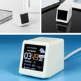 thumbnail image 3 of Desktop Smart Weather Station LED LCD Digital Clock HOT WiFi 2023 P6Q0, 3 of 9