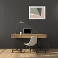 thumbnail image 3 of SD Graphics Studio 32x25 White Modern Wood Framed Museum Art Print Titled - Focal Point I, 3 of 4