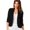 Black, variant on Lindreshi Shackets for Women 2023 with Pockets Women Business Coat Blazer Suit Long Sleeve Tops Slim Jacket Outwear