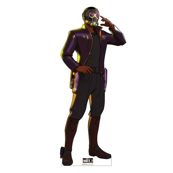 Cardboard People TChalla Star-Lord Life Size Cardboard Cutout Standup - Marvels What If? (TV Series)