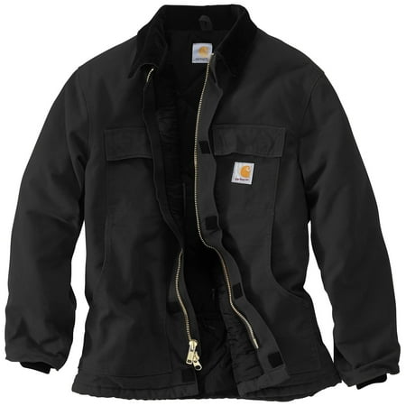 Carhartt Men's Traditional Arctic Quilt-Lined Jacket - Big & Tall (Black,