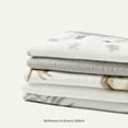 thumbnail image 3 of SNNROO Cozy Cub Cozy Pixies 5-Pack Baby Comfortable Soft Gray Multi-Use Square Towels, 3 of 7