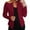 Wine, variant on Labakihah Jackets For Women Womens Casual Pocketed Office Blazers Draped Open Front Cardigans Jacket Work Suit Blazer Jackets For Women Blue
