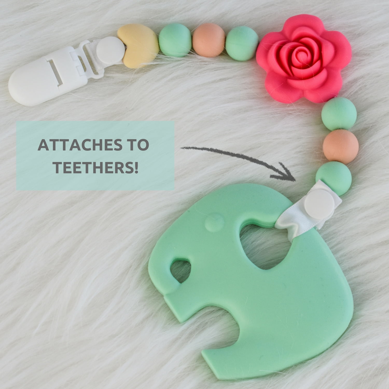 Vesta baby cheap pacifier clips