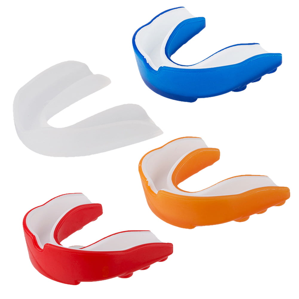Adult Mouth Guard Silicone Teeth Protector Mouthguard Boxing Sport W/Box USA 