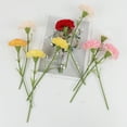 thumbnail image 2 of 5Pcs Artificial Carnation Realistic Fake Silk Flower Wedding Indoor Home Office Table Centerpiece Faux Flower Decoration Mother Day Gift, 2 of 8