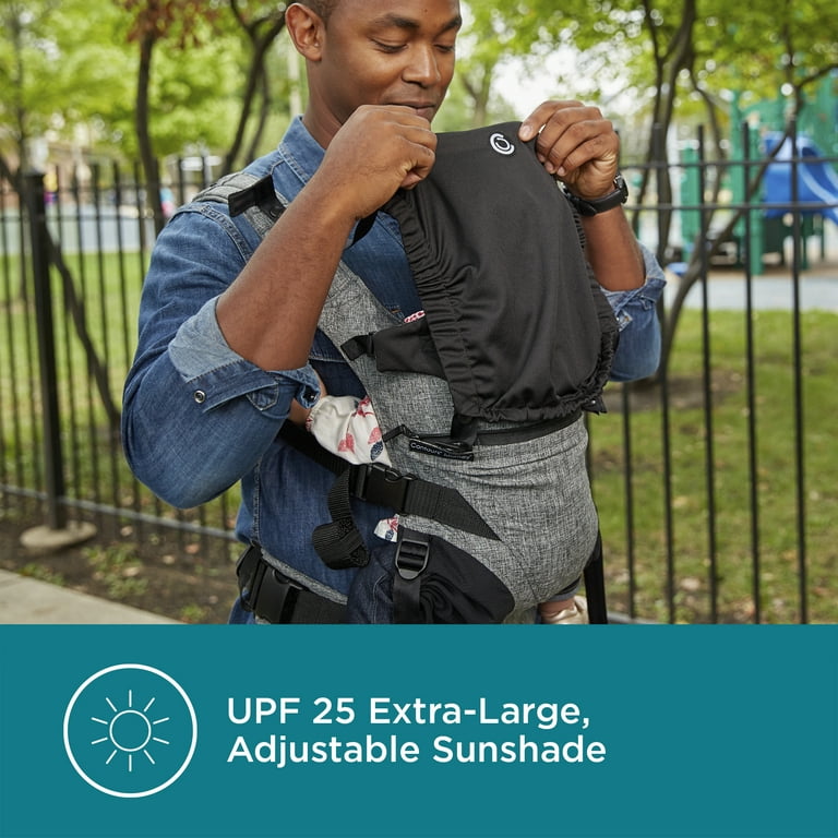 Baby carrier with sunshade best sale