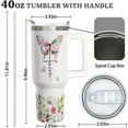 thumbnail image 3 of 40oz Christian Tumblers with Handle, Straw and Lid - Faith-Based Tumbler Cup, Inspirational Religious Gift for Senior Women, Travel Coffee Mug, 3 of 6